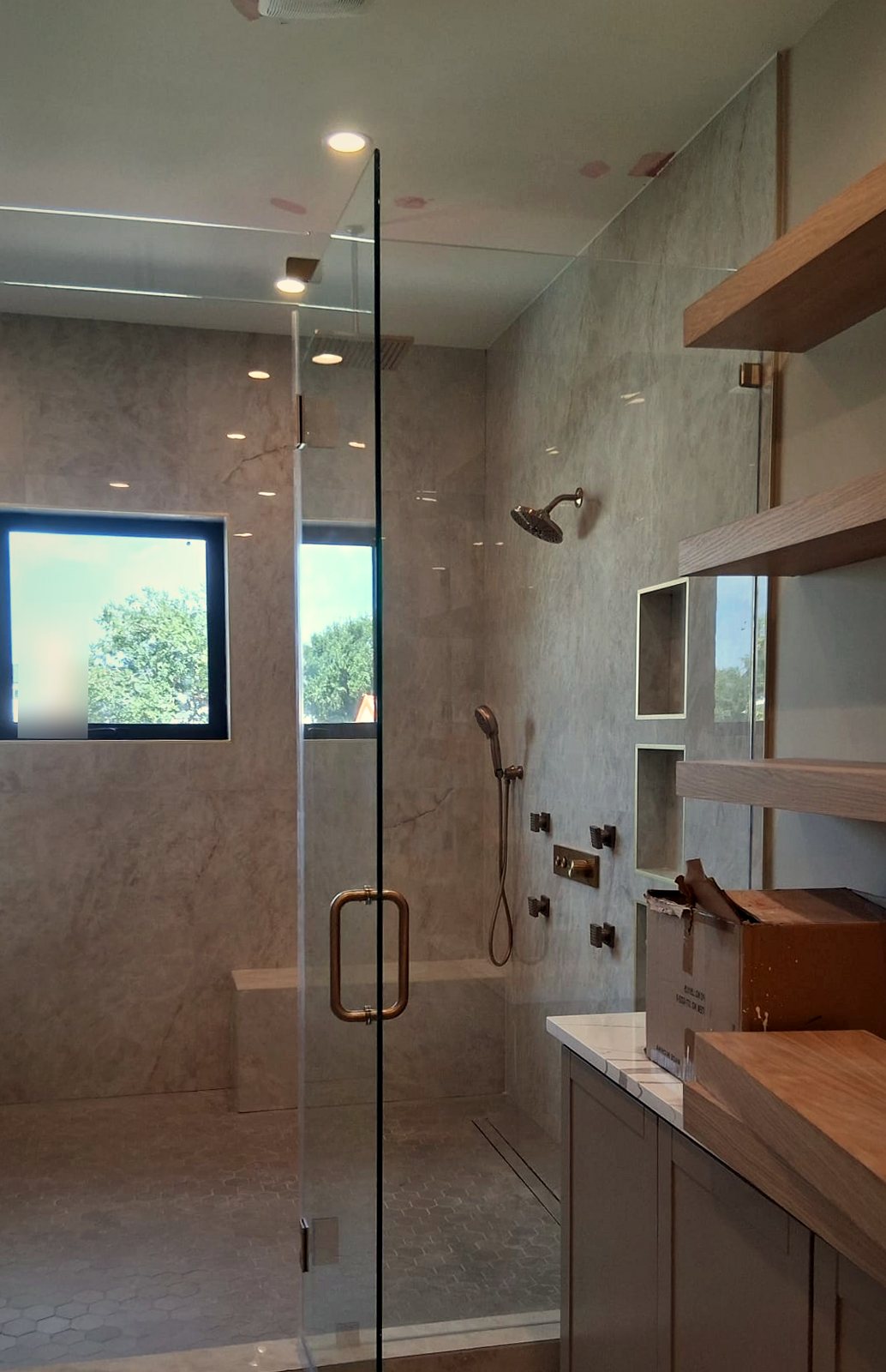 Walk-in shower